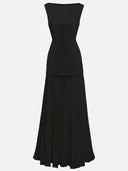 Miriam | Geplooide maxi-jurk