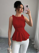 Diana | Tanktop met strikbandjes