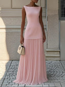 Miriam | Geplooide maxi-jurk