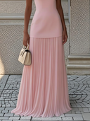 Miriam | Geplooide maxi-jurk