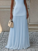 Miriam | Geplooide maxi-jurk