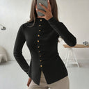 Evelyn | Getailleerd gebreid vest