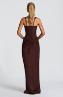 Anna | Zandloper maxi-jurk