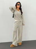 Riley | Tweedelige gestreepte loungewearset