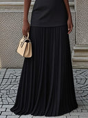 Miriam | Geplooide maxi-jurk