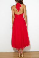 Victoria | Maxi-jurk met halternek
