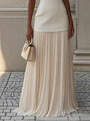 Miriam | Geplooide maxi-jurk