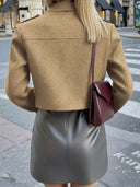 Freda | Enkelrijige casual jas