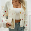 Kyla | Vest met hartjesprint