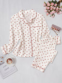 Nina | Pyjamaset met hartjesprint