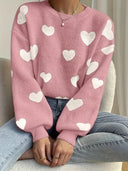 Trisha | Trui met hartjesprint