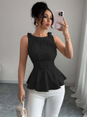 Diana | Tanktop met strikbandjes