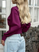 Jean | Kort gebreid vestje