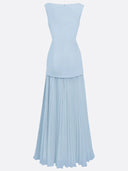 Miriam | Geplooide maxi-jurk