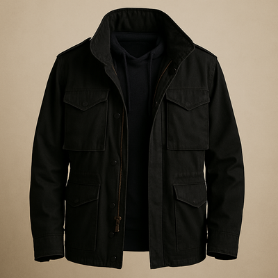 Klasyczna Kurtka z Kieszeniami