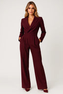 Mila | Lange mouwen formele jumpsuit