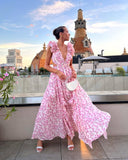 Elizabeth | Floral maxi dress