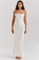 Abigail | Strapless maxi-jurk