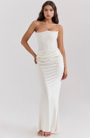 Abigail | Strapless maxi-jurk