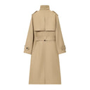 Alexandra | Dames Geknoopte Dubbelzijdige Lange Trenchcoat