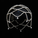 Ammy | Vrouwen's Parels Beaded Lattice Festival Vakantie Hoofdaccessoire