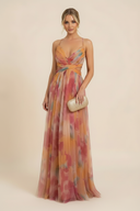 Anne | Bloemen maxi-jurk