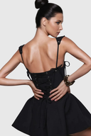 Annabelle | Dames Mouwloze A-Lijn Mini Jurk