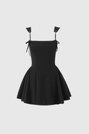 Annabelle | Dames Mouwloze A-Lijn Mini Jurk