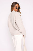 Augusta | Dames Drop Shoulder Zip Front Gebreide Cardigan