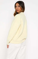 Augusta | Dames Drop Shoulder Zip Front Gebreide Cardigan