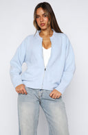 Augusta | Dames Drop Shoulder Zip Front Gebreide Cardigan