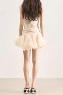 Ayleen | Dames Mouwloze Mini Cocktailjurk