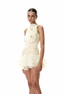Ayleen | Dames Mouwloze Mini Cocktailjurk