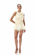 Ayleen | Dames Mouwloze Mini Cocktailjurk