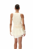 Ayleen | Dames Mouwloze Mini Cocktailjurk