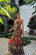 Maribelle | Strapless maxi-jurk