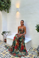 Maribelle | Strapless maxi-jurk
