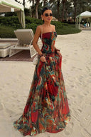 Maribelle | Strapless maxi-jurk