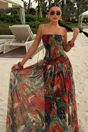 Maribelle | Strapless maxi-jurk