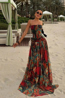 Maribelle | Strapless maxi-jurk