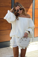 Bonnie | Minijurk met pofmouwen