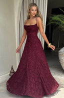 Briar | Dames Bloemen Mouwloze Maxi Herfst Bruidsgast Jurk