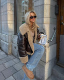 Monica | Jas van imitatieleer