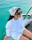 Carmen | Dames Boho Haak Open-Knit Hoofddoek