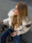 Cassidy | Dames Oversized Faux Fur Jas