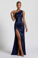 Krisha | Asymmetrische maxi-jurk met split