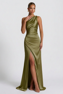 Krisha | Asymmetrische maxi-jurk met split