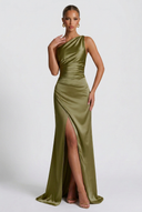 Krisha | Asymmetrische maxi-jurk met split