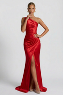 Krisha | Asymmetrische maxi-jurk met split
