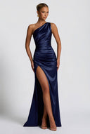 Krisha | Asymmetrische maxi-jurk met split